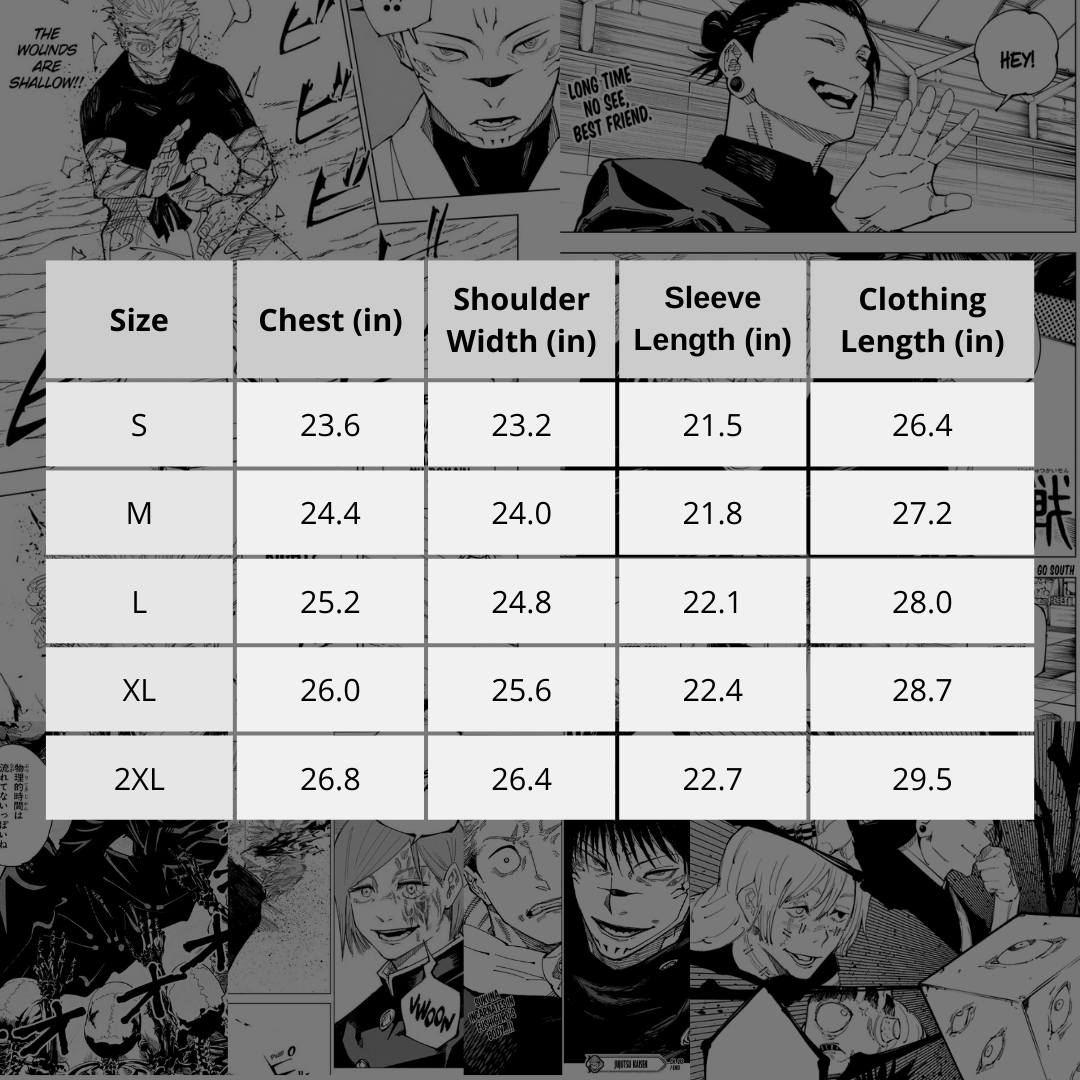 Gojo Satoru Matching Hoodie with Embroidery