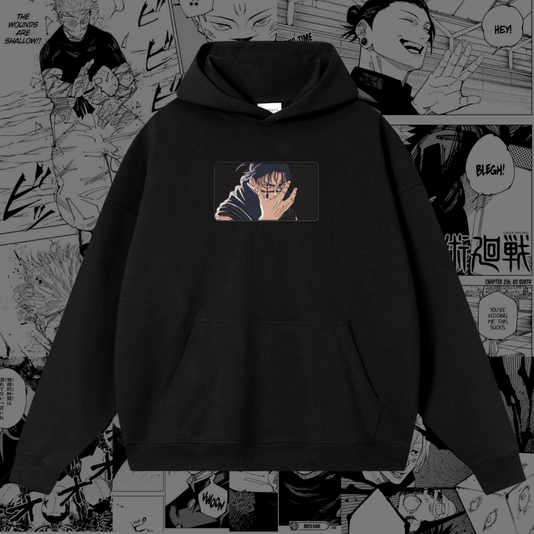 Choso Embroidered Hoodie | Jujutsu Kaisen