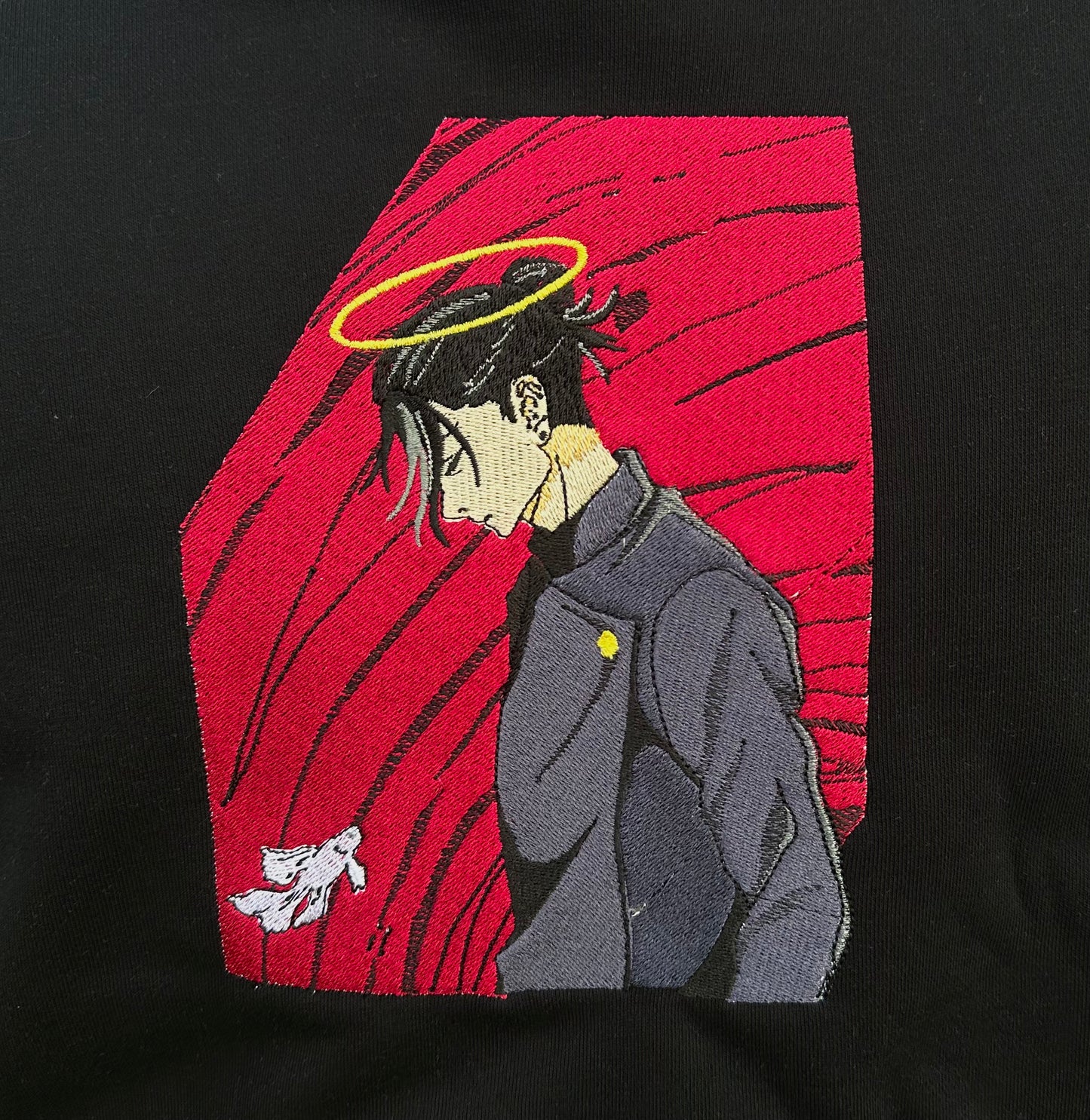 Geto Suguru Matching Hoodie with Embroidery