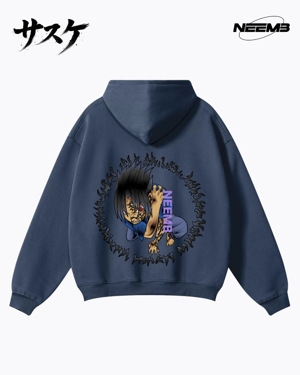NEEMB Limited Edition — Sasuke Uchiha: Cursed Seal Hoodie