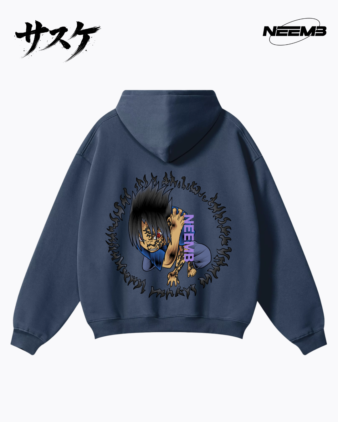 NEEMB Limited Edition — Sasuke Uchiha: Cursed Seal Hoodie