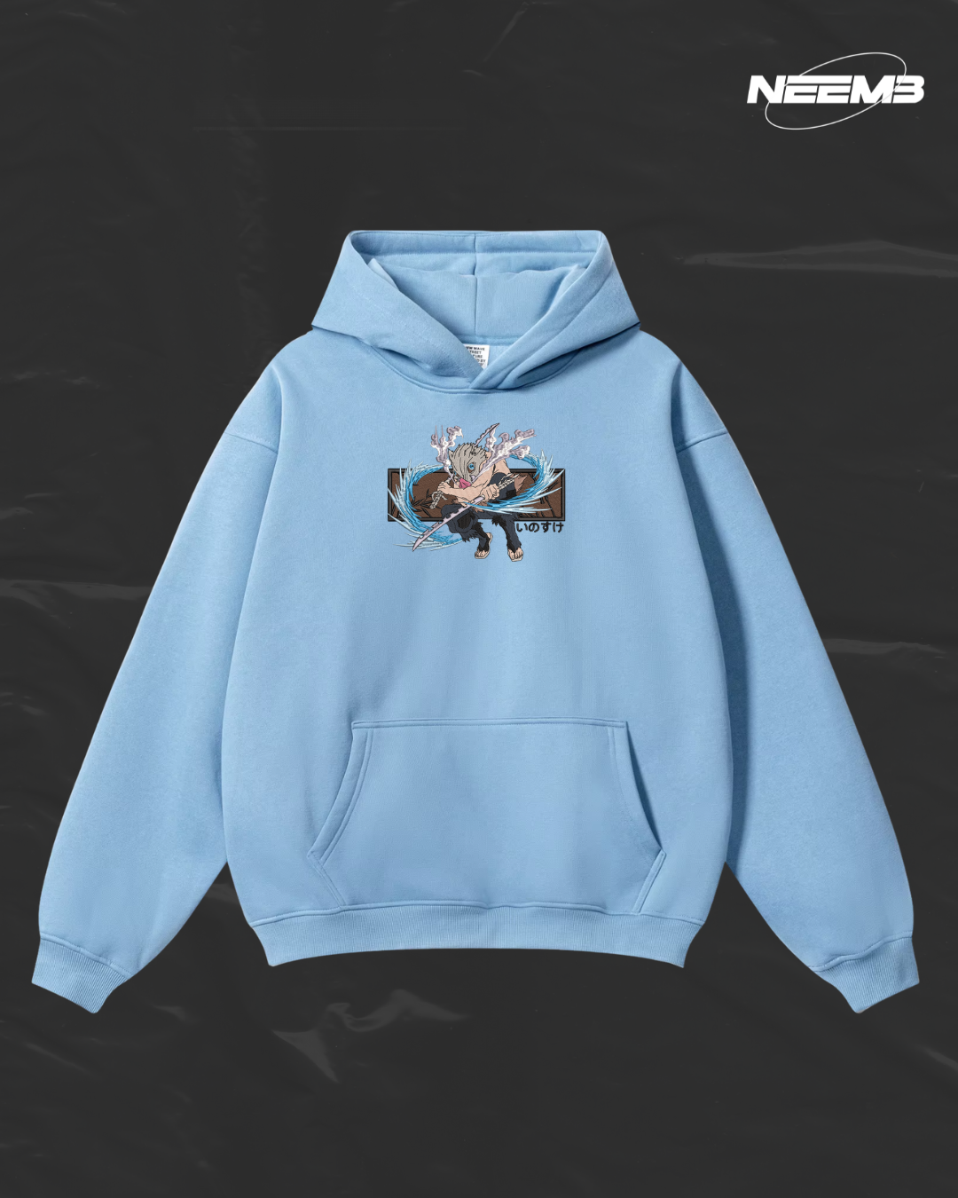 Inosuke Hashibira — NEEMB Embroidered Hoodie