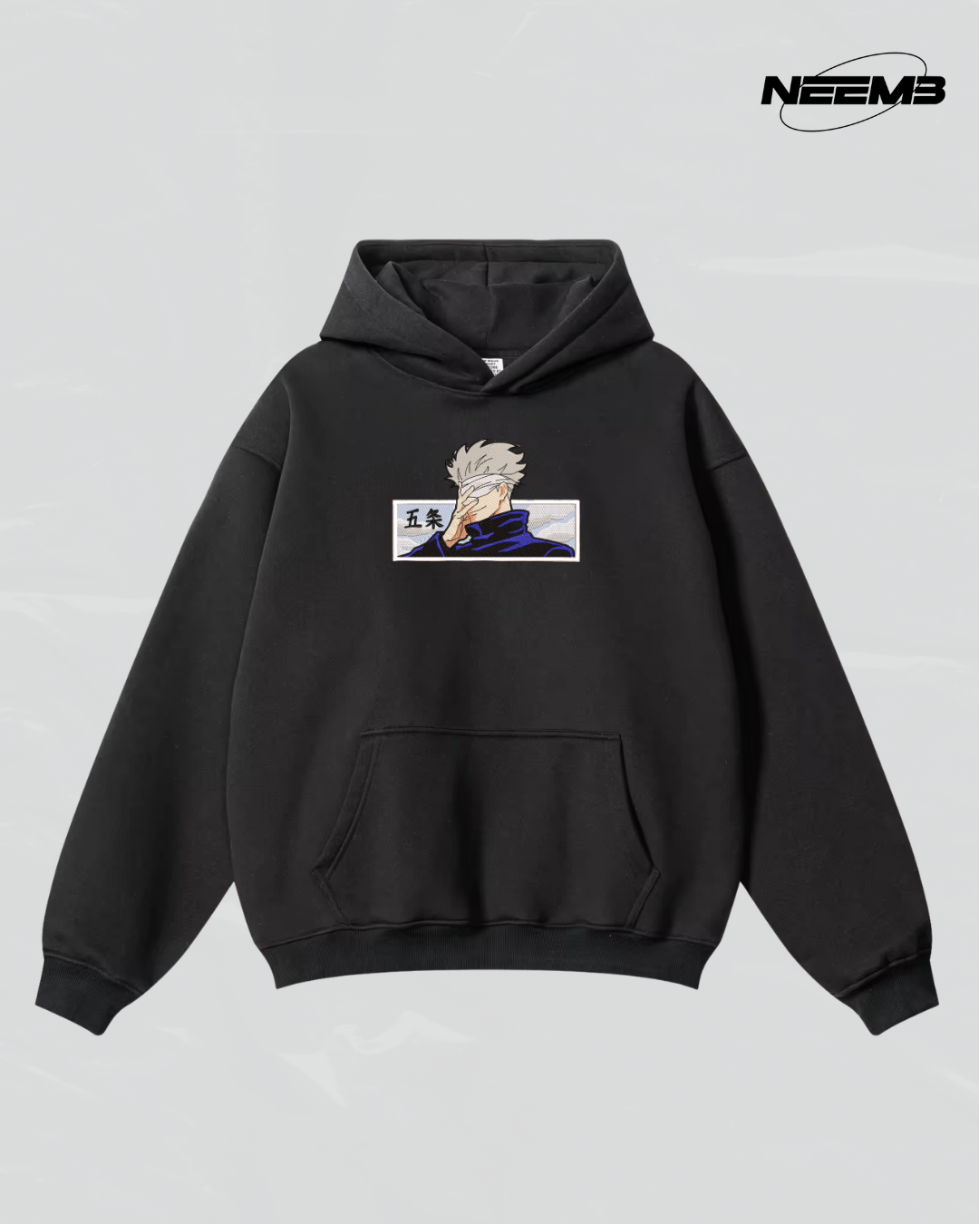 Gojo Satoru — NEEMB Embroidered Hoodie