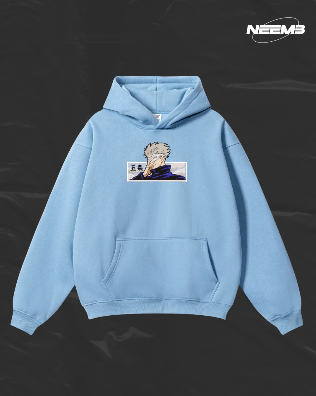 Gojo Satoru — NEEMB Embroidered Hoodie
