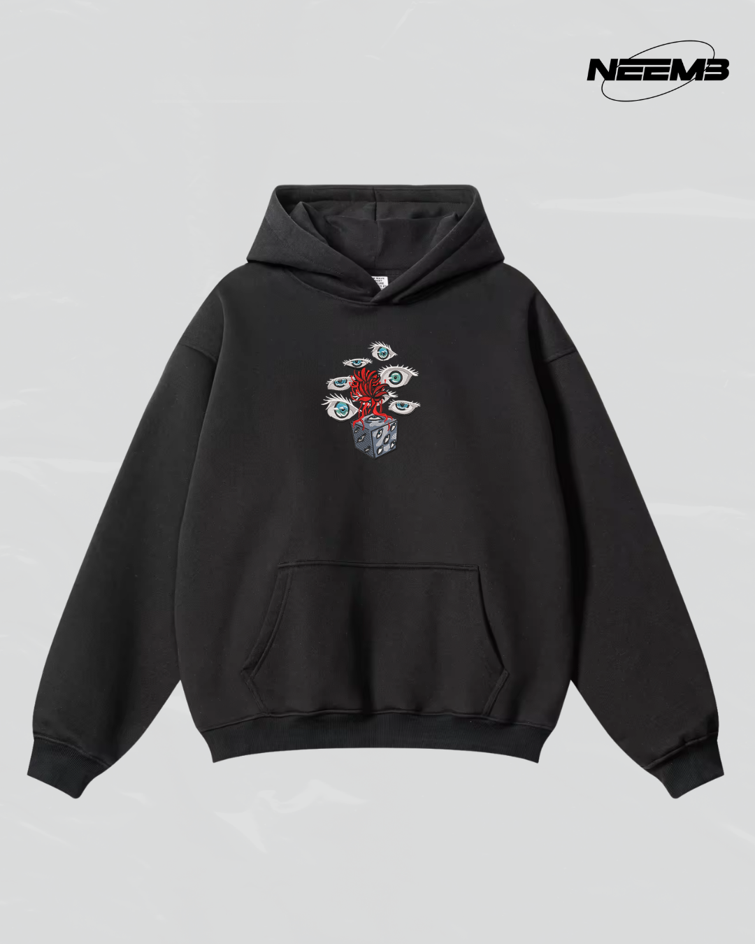 Prison Realm & Six Eyes — NEEMB Embroidered Hoodie
