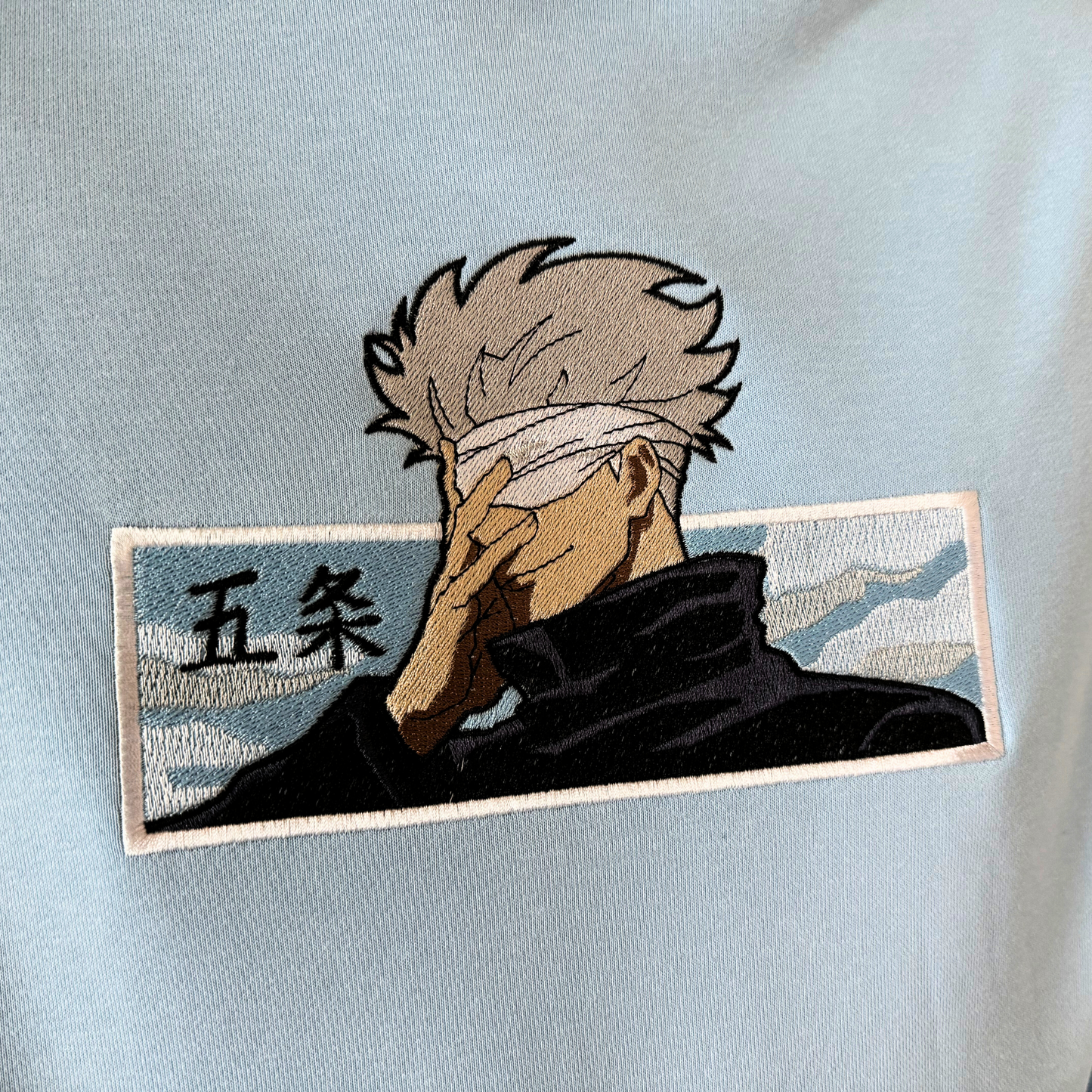 Gojo Satoru Embroidered Hoodie | Jujutsu Kaisen