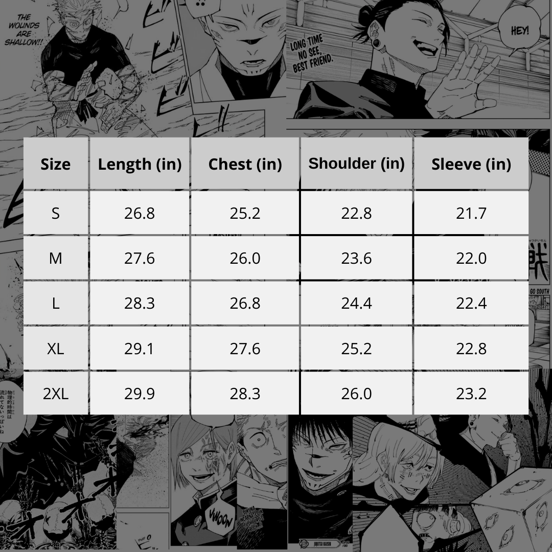 Gojo Satoru Embroidered Hoodie | Jujutsu Kaisen